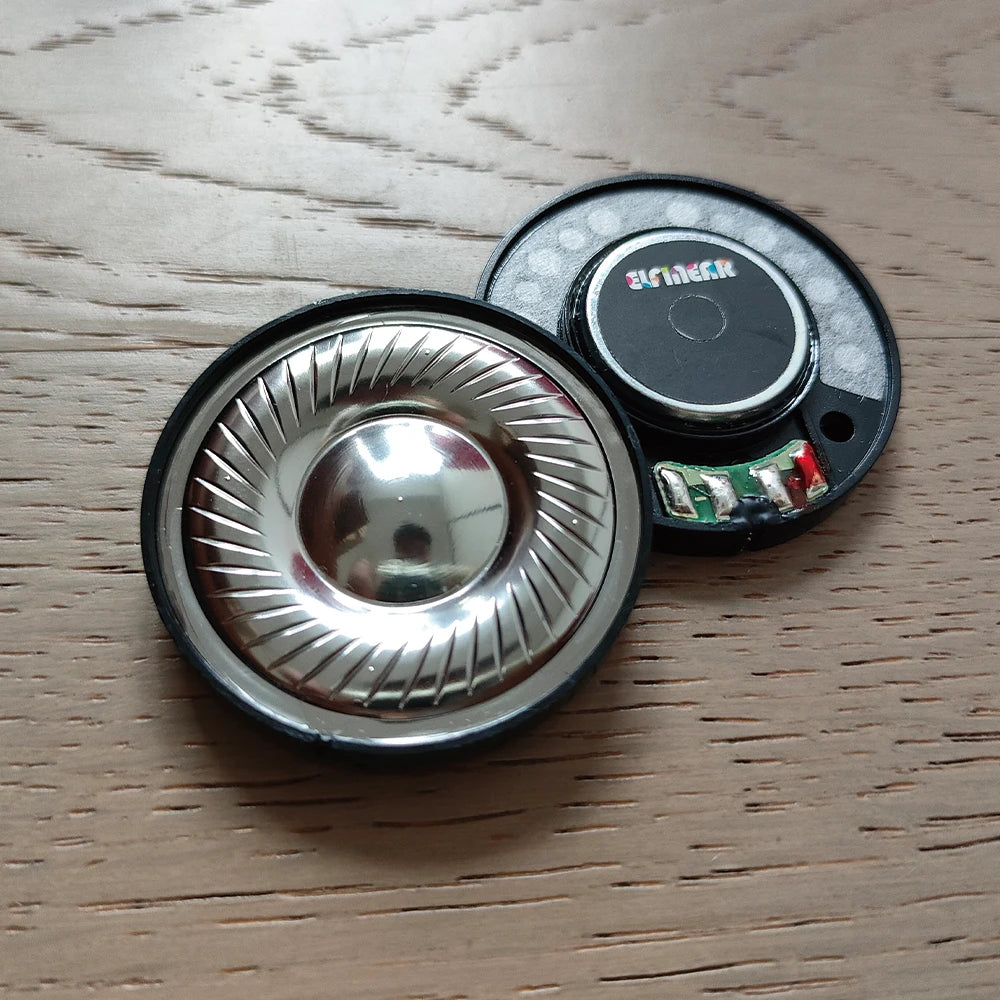ELFINEAR Professional Titinium 40mm Headphone Speaker Units Ideal for Audio Enthusiasts and Professionals