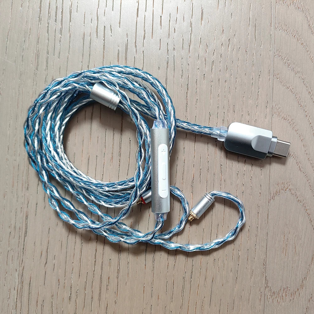 ELFINEAR DAC AMP Amplifier Adaptor Dongle Cable TYPE C to MMCX,0.78 2pin,0.78 2Pin Long,A2DC,QDC,AFZ,IM Series Connectors