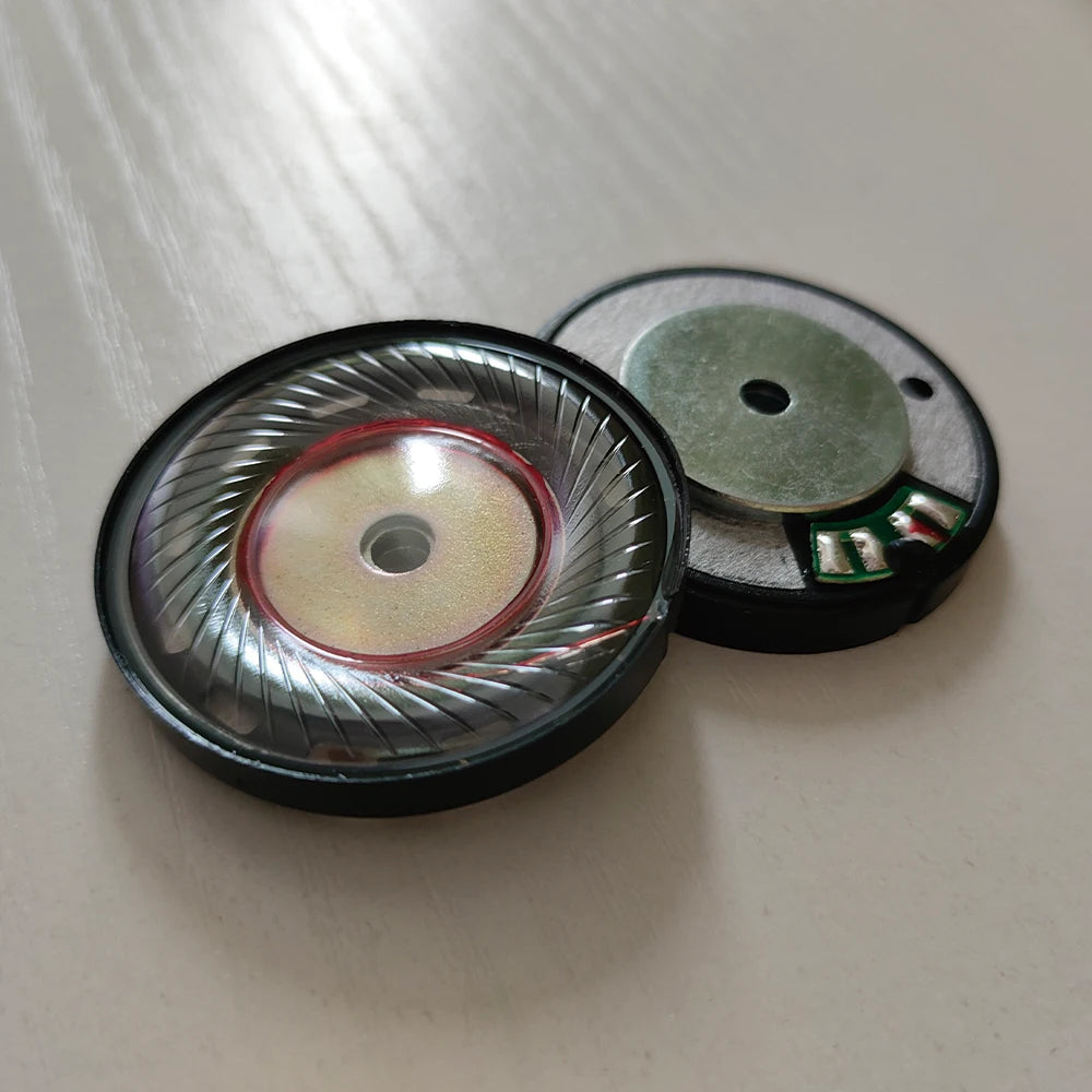 Elfinear 40mm DIY Headphone Drivers - Graphene, 16-Core/N35 & 20-Core/N52, Customizable Tuning, Mid-Low or Mid-High Focus