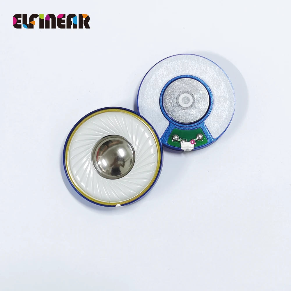 ELFINEAR 50MM 500ohm/300ohm/64ohm/32ohm FLAGSHIP DIY Headphone Speaker Drivers 1Pair(2Pcs) For Audiophiles Musicans