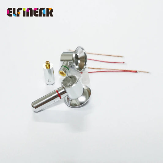 ELFINEAR Professional 14.8MM MMCX Headphone Speaker Driver Shells with Housing Cases (Includes MMCX Male Connectors)