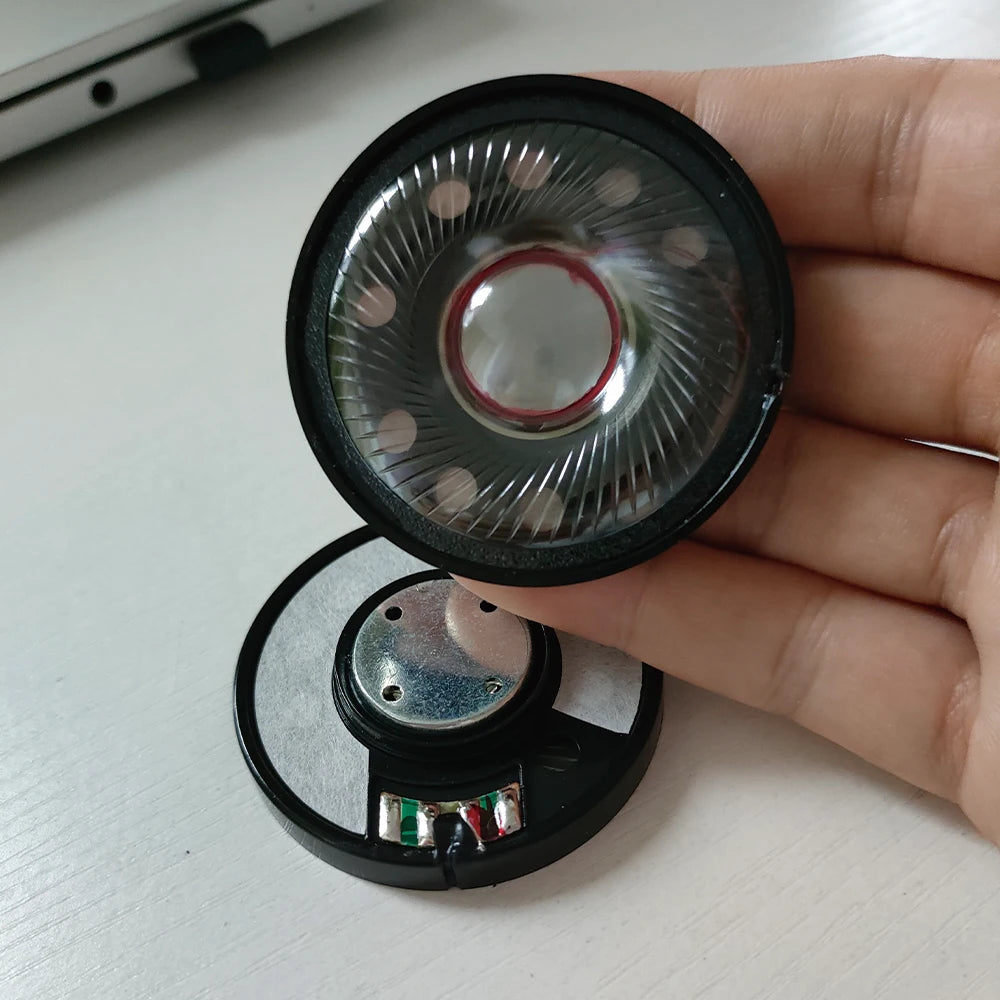 ELFINEAR 2024 New Latest 50mm Graphene Headphone Drivers DIY Audiophile Headphone Speaker Replacement