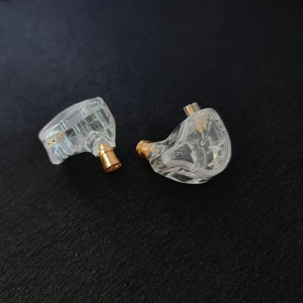 ELFINEAR Earphone Accessories for 10mm Speaker Unit, 0.78mm Connector, DIY Earphone Case Housings