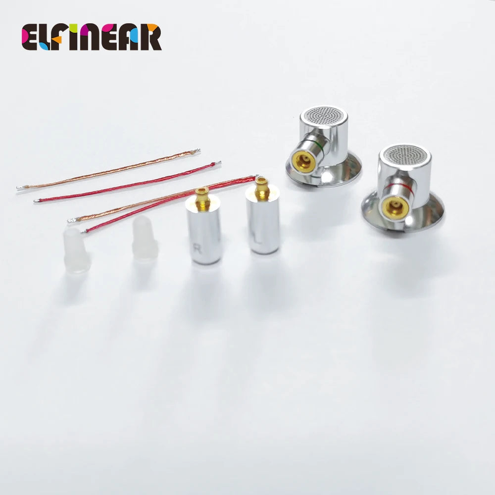 ELFINEAR Professional 14.8MM MMCX Headphone Speaker Driver Shells with Housing Cases (Includes MMCX Male Connectors)