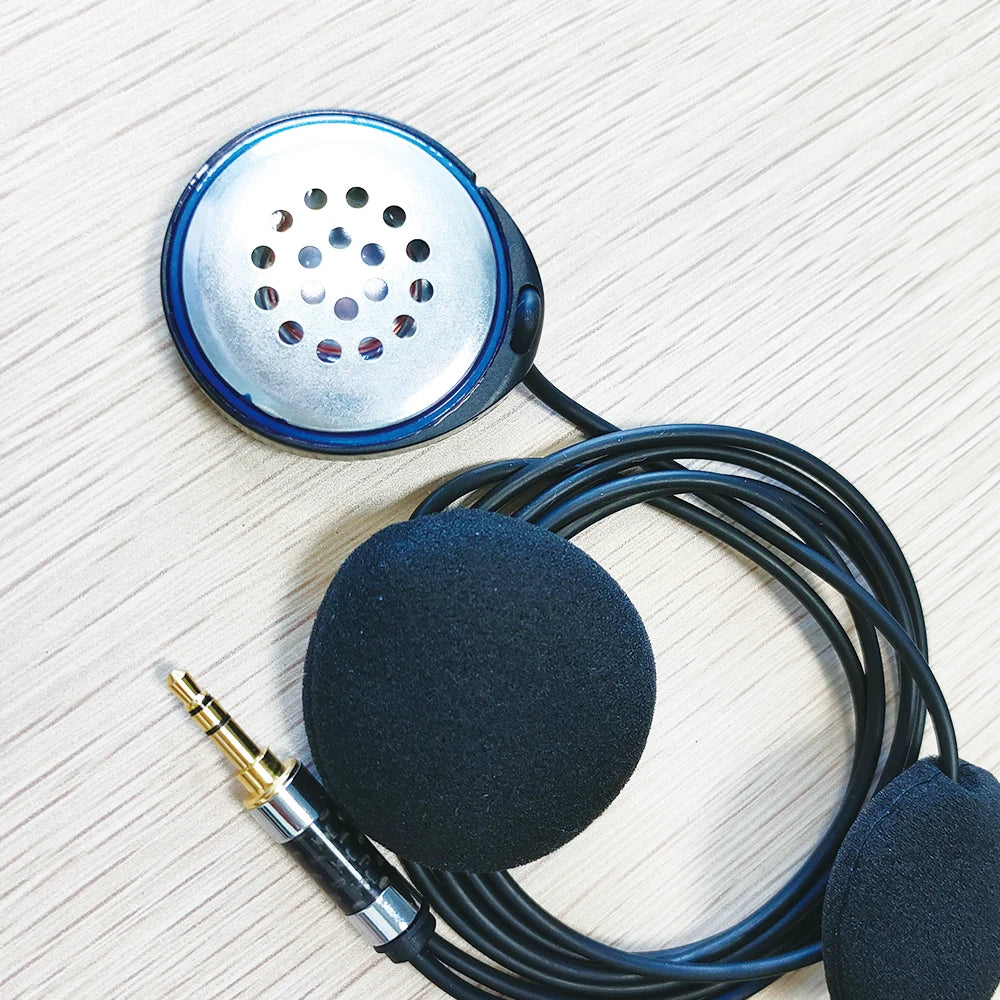 ELFINEAR Stereo Helmet Speakers Headphones for Cardo,Sena,Lexin,Vimoto Work with Most Helmet Communicators