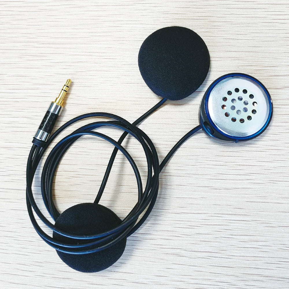 ELFINEAR Stereo Helmet Speakers Headphones for Cardo,Sena,Lexin,Vimoto Work with Most Helmet Communicators