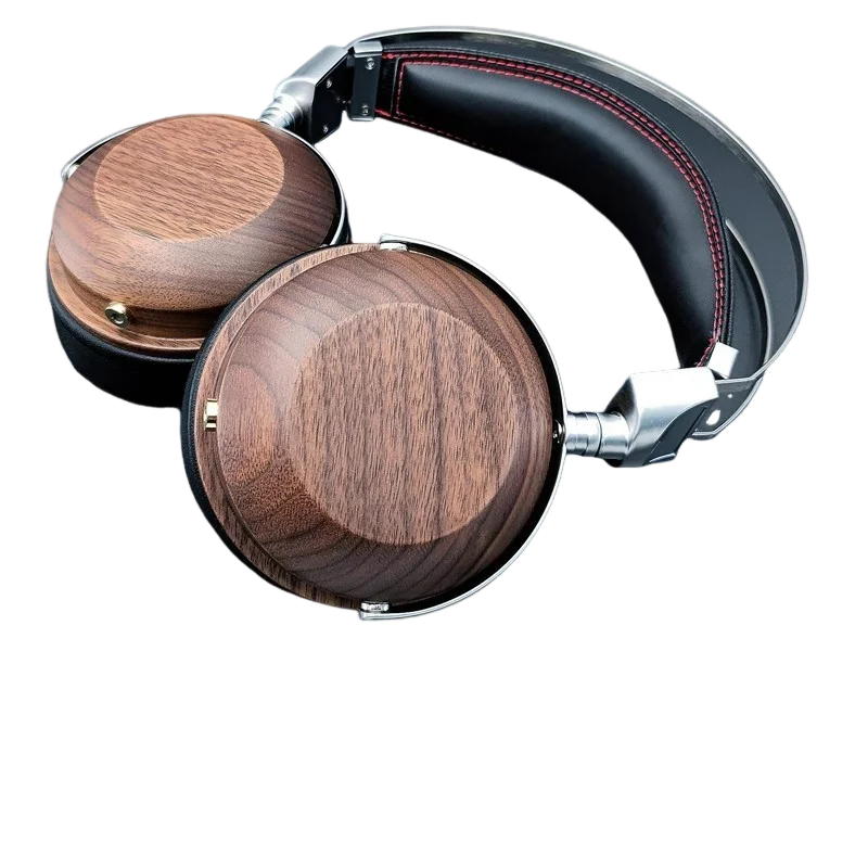 DIY Walnut Headphone Shell Kit for Headphones. Accessories for Over-Ear Headphones