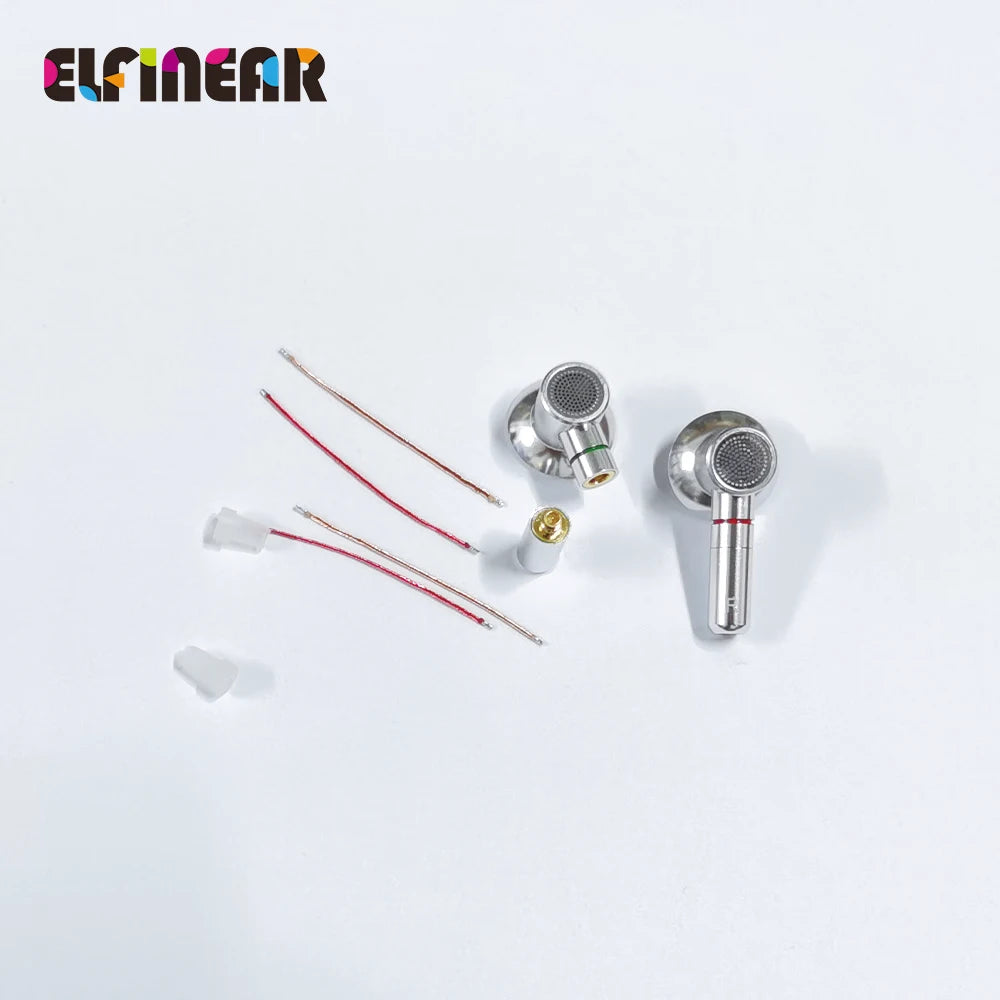 ELFINEAR Professional 14.8MM MMCX Headphone Speaker Driver Shells with Housing Cases (Includes MMCX Male Connectors)