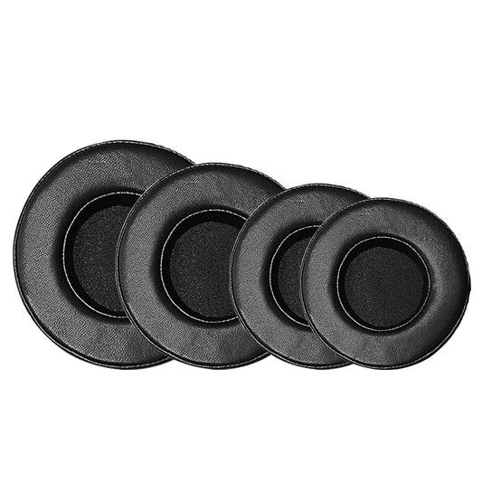 Round Stereo Headphone Covers Made of Lamb skin Genuine Leather Ear Pads and Ear Covers