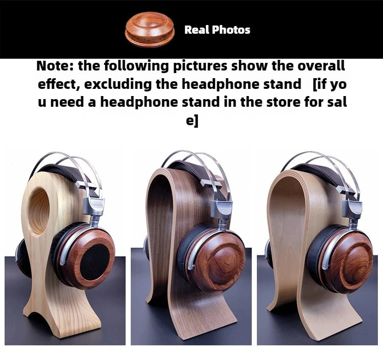 DIY Walnut Headphone Shell Kit for Headphones. Accessories for Over-Ear Headphones
