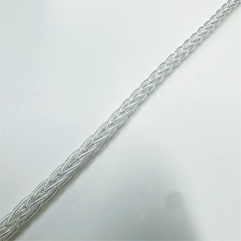 8-Strand 200-Core DIY Braided Headphone Cable Wires For HIFI Audiophiles