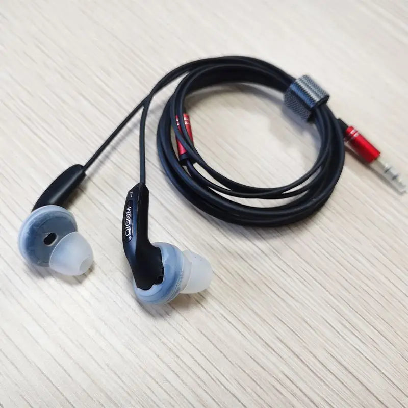 Silicone earbud tips specifically designed for flat-head earphones Apple Earbuds