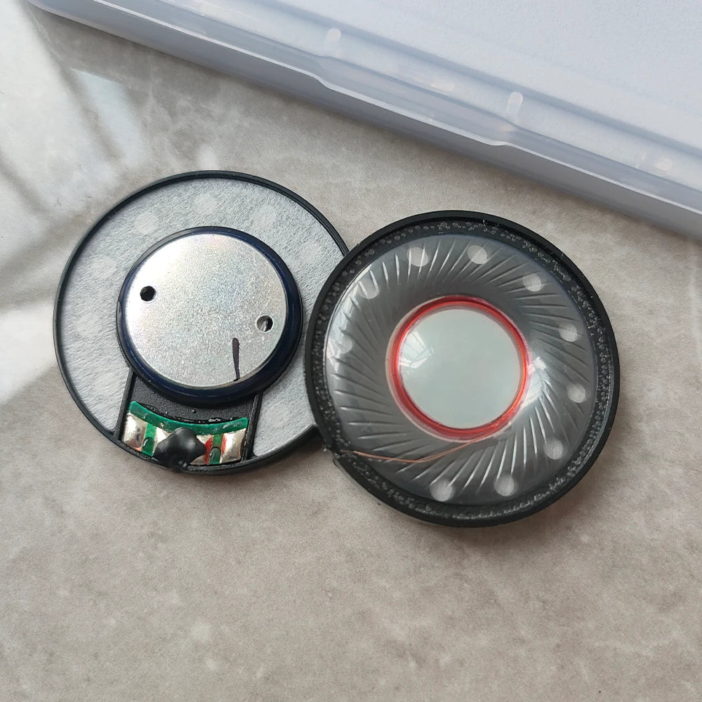 ELFINEAR 40mm Mylar Diaphragm Headphone Replacement Unit - 32 Ohm, 8kHz High-Freq Extension, Superior Sound Revival