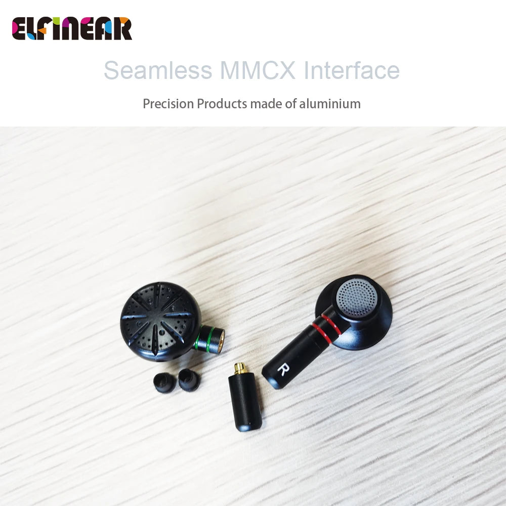 MMCX Detachable Earphone Cases Shells Housings For 15.4mm Speaker Drivers