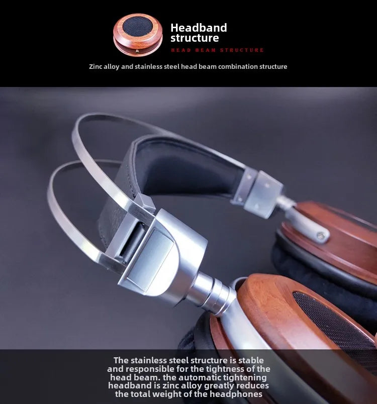 DIY Walnut Headphone Shell Kit for Headphones. Accessories for Over-Ear Headphones