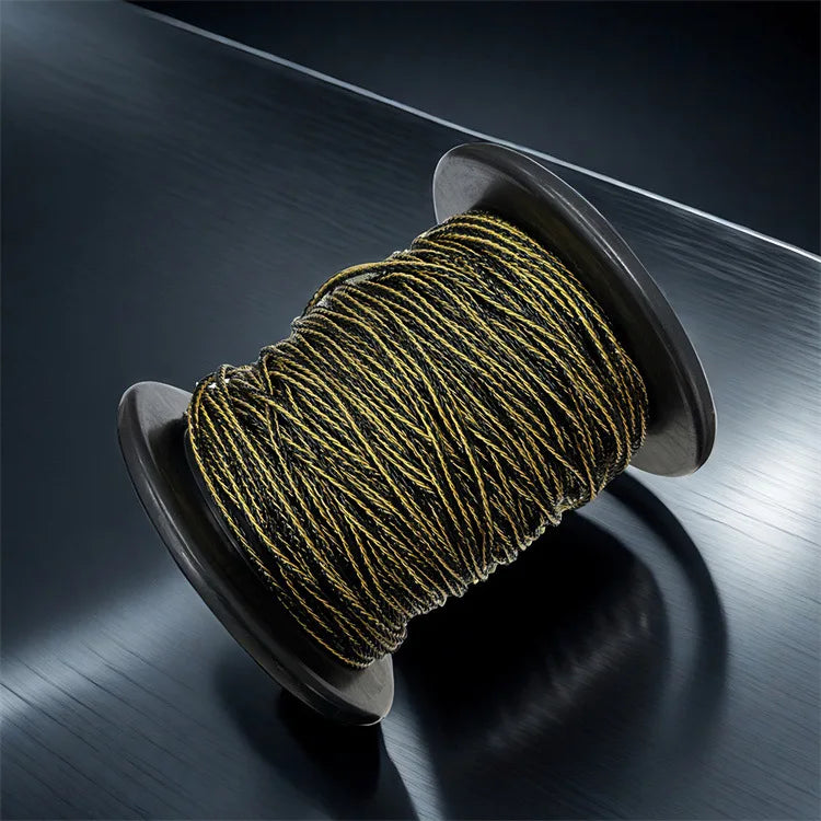 8-Strand 200-Core DIY Braided Headphone Cable Wires For HIFI Audiophiles