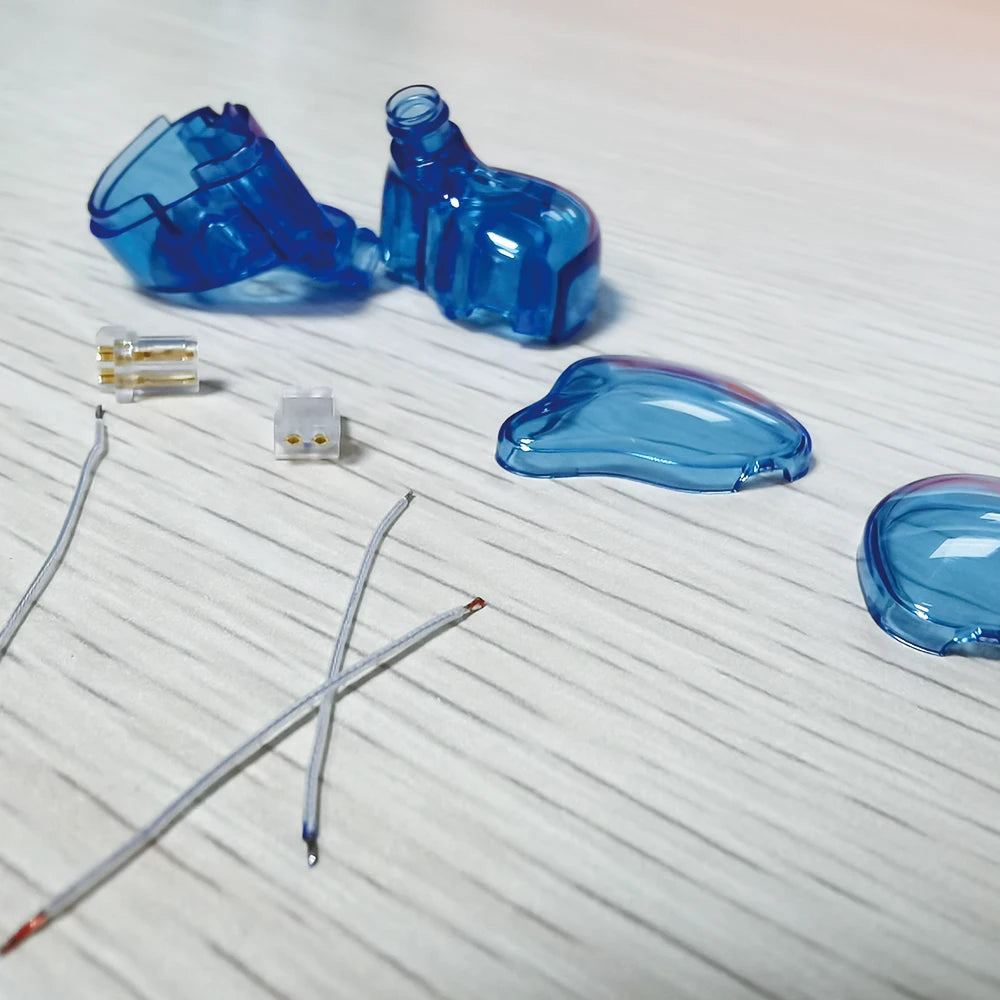 ELFINEAR In-Ear Detachable Earphone Accessories for 10mm Speaker Unit, 0.78mm Connector, DIY Earphones