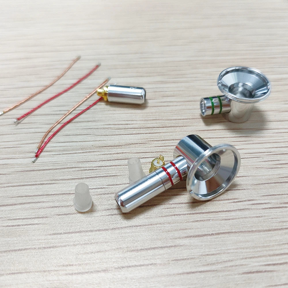 MMCX Detachable Earphone Cases Shells Housings For 15.4mm Speaker Drivers