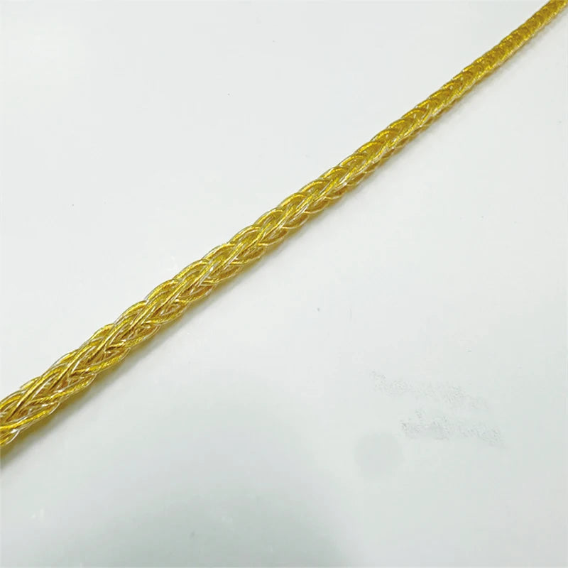 8-Strand 200-Core DIY Braided Headphone Cable Wires For HIFI Audiophiles
