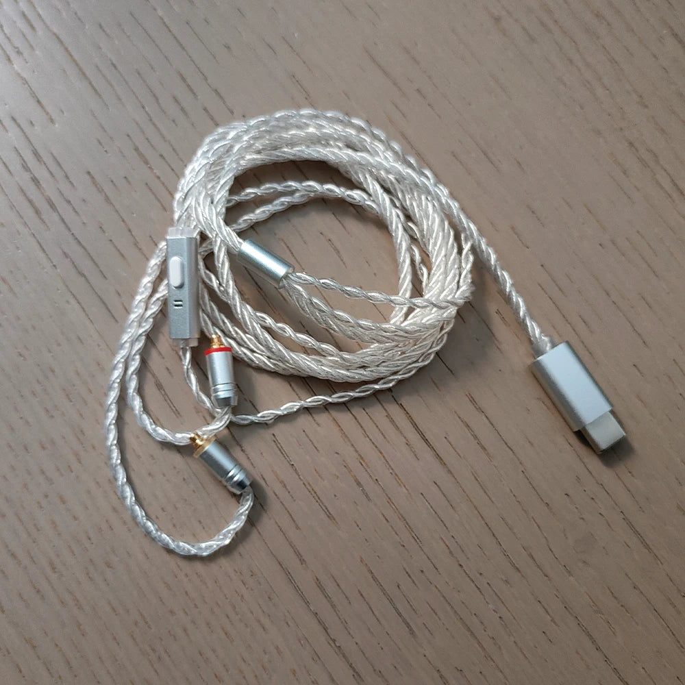 ELFINEAR USB-C CX31993 DAC AMP Cable Dongle Headphone DAC Sound amplifier TYPE C To MMCX TYPE C To 2Pin 0.78Pin