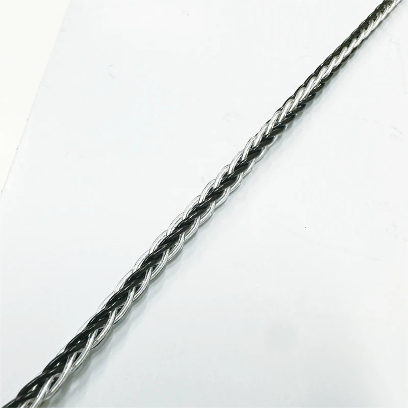 8-Strand 200-Core DIY Braided Headphone Cable Wires For HIFI Audiophiles