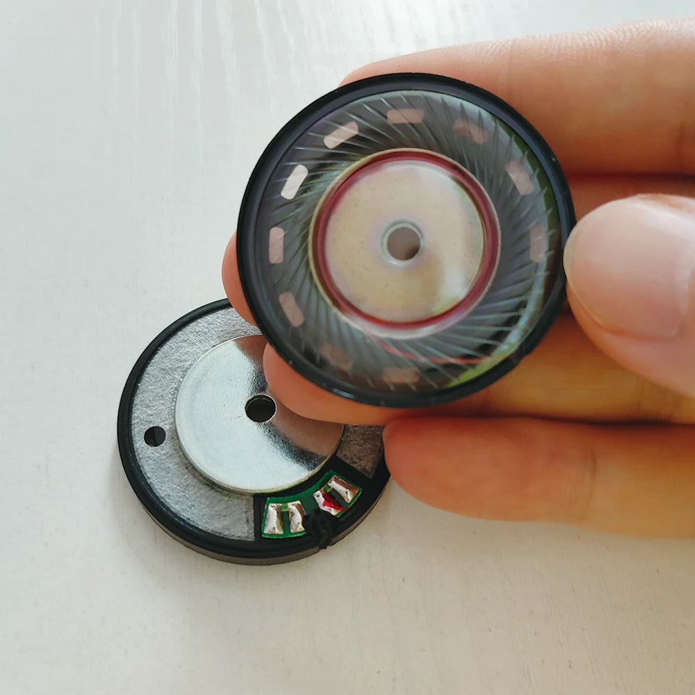 Elfinear 40mm DIY Headphone Drivers - Graphene, 16-Core/N35 & 20-Core/N52, Customizable Tuning, Mid-Low or Mid-High Focus