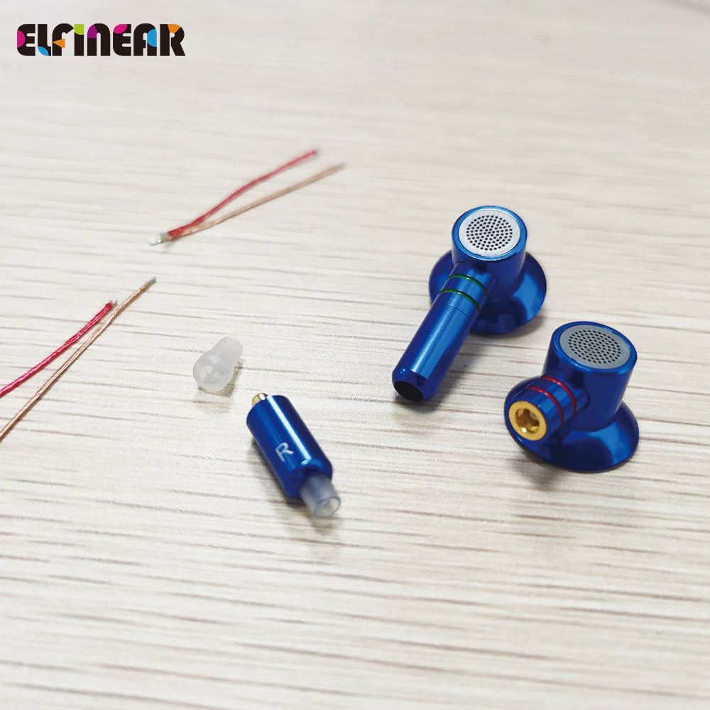 MMCX Detachable Earphone Cases Shells Housings For 15.4mm Speaker Drivers