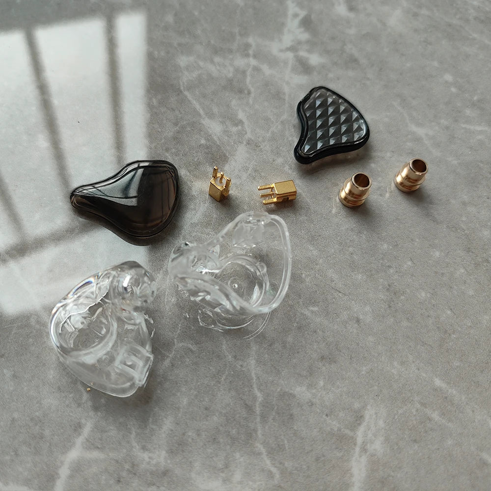 MMCX Earphone Shells Accessories High-Quality Transparent Earphone Case
