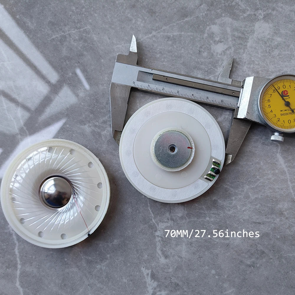 ELFINEAR 70mm Upgraded Headphone Unit with Titanium - diaphragm Dome