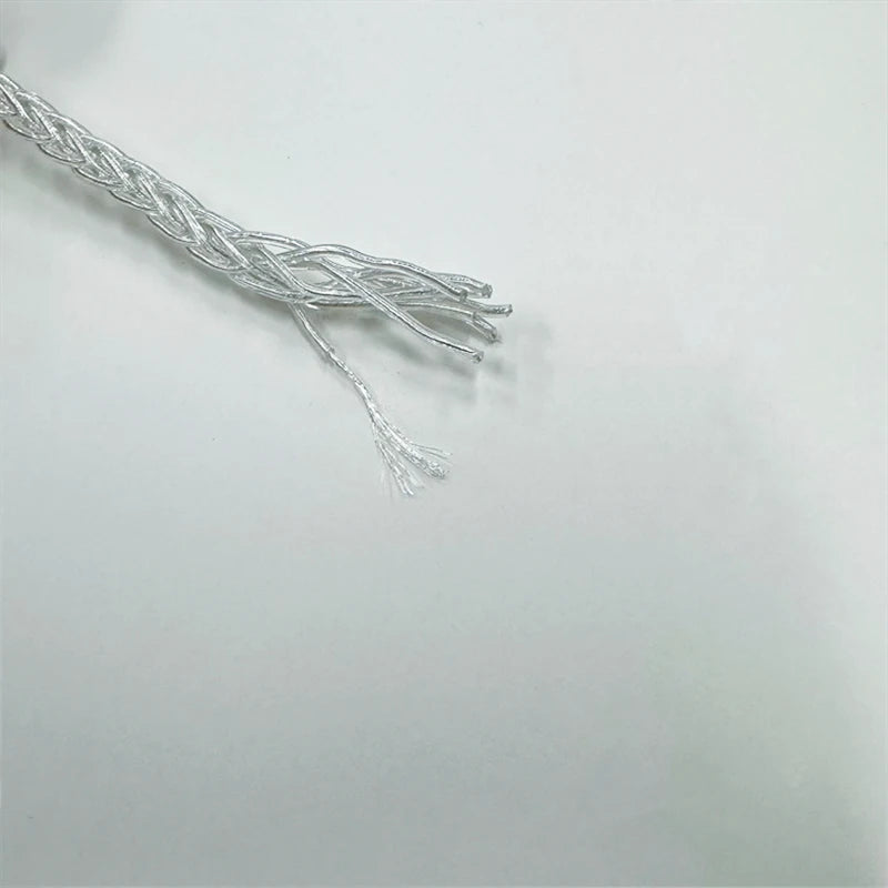 8-Strand 200-Core DIY Braided Headphone Cable Wires For HIFI Audiophiles