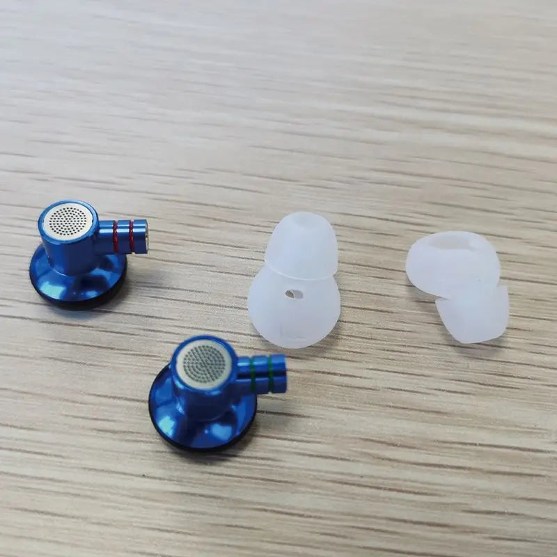 Silicone earbud tips specifically designed for flat-head earphones Apple Earbuds