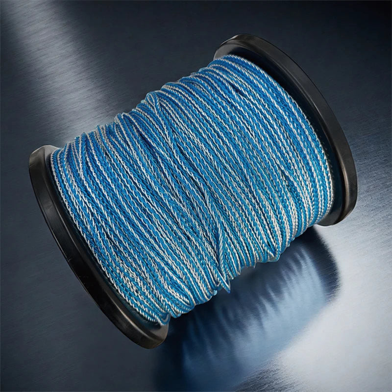 8-Strand 200-Core DIY Braided Headphone Cable Wires For HIFI Audiophiles
