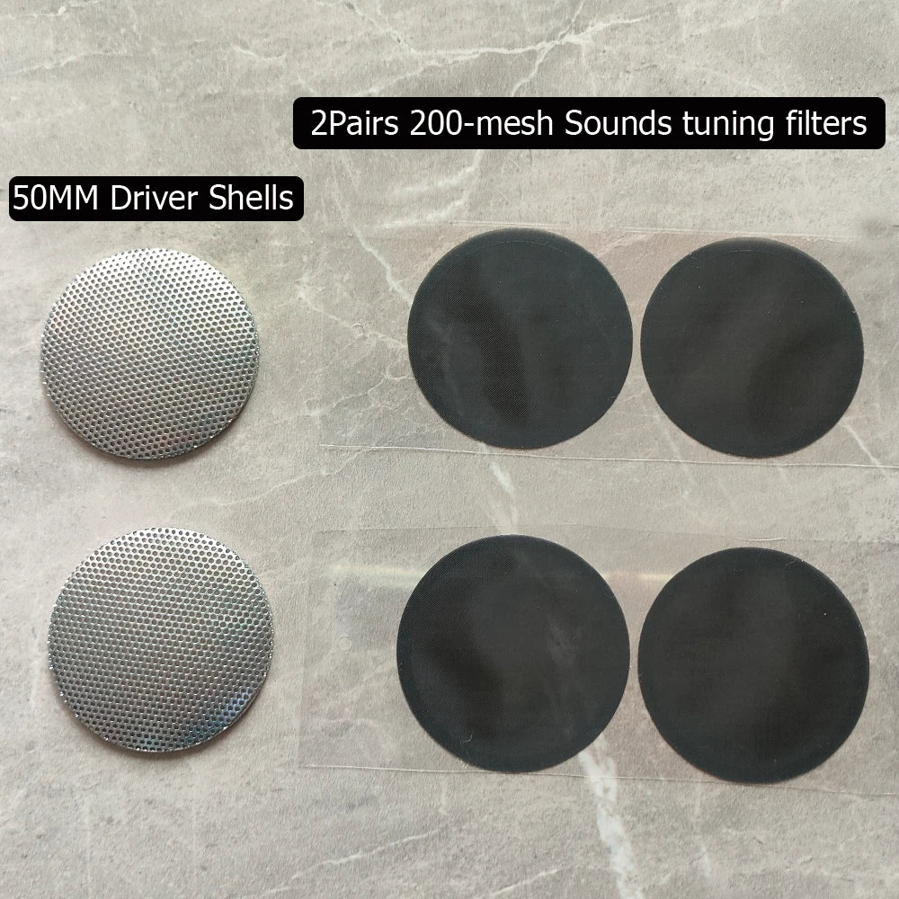Protective Mesh Shells Or Covers for 40mm Universal Over-Ear Headphones, Helmet-Style, Bluetooth Speaker Unit