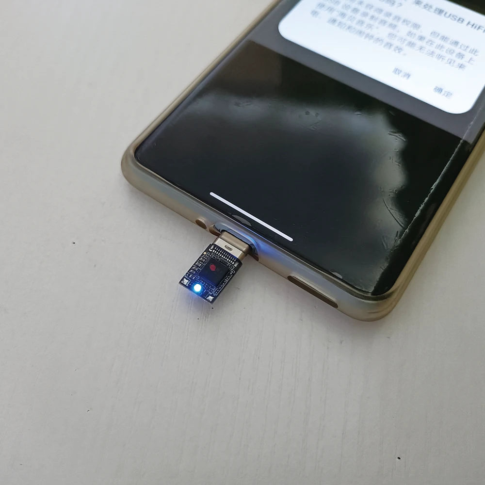 USB-C HiFi Digital Audio Module Amp Dongle Headphone DAC Sound amplifier CB5100 & CS43131 Chips, 384kHz/32bit DSD256
