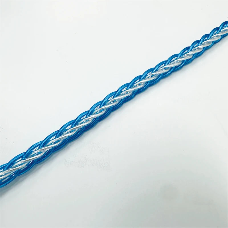 8-Strand 200-Core DIY Braided Headphone Cable Wires For HIFI Audiophiles