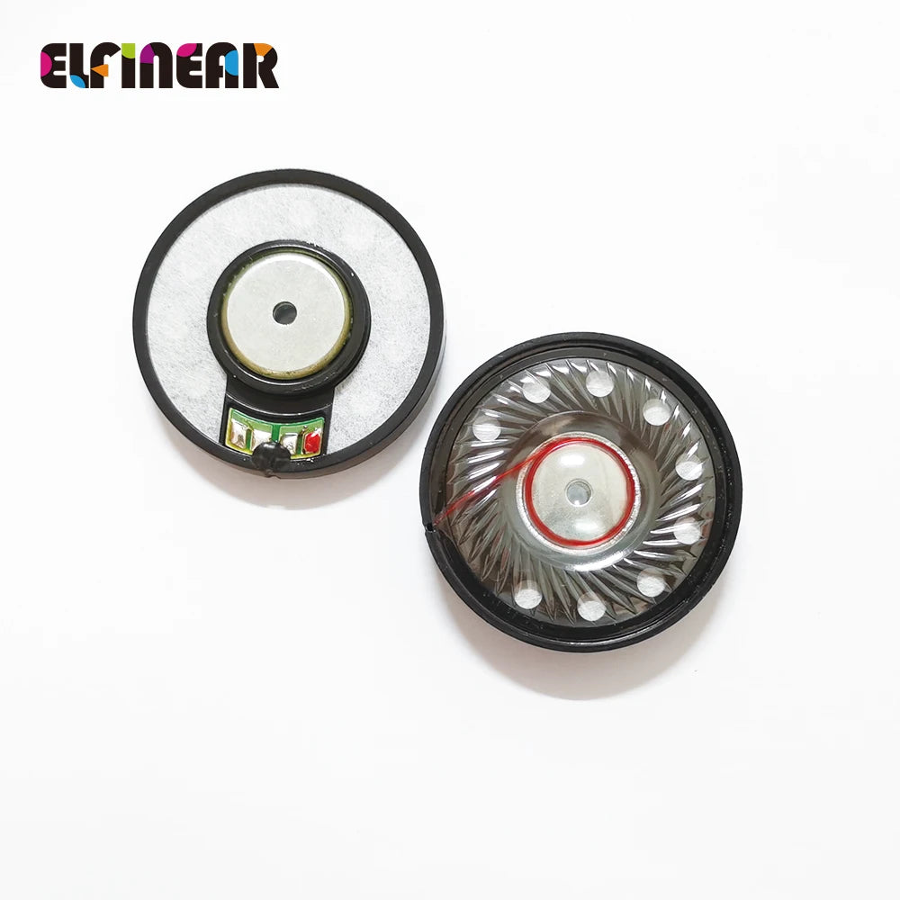 ELFINEAR HiFi 50mm Low Impedance Earphone & Headphone Drivers Accessories For Gaming Headset