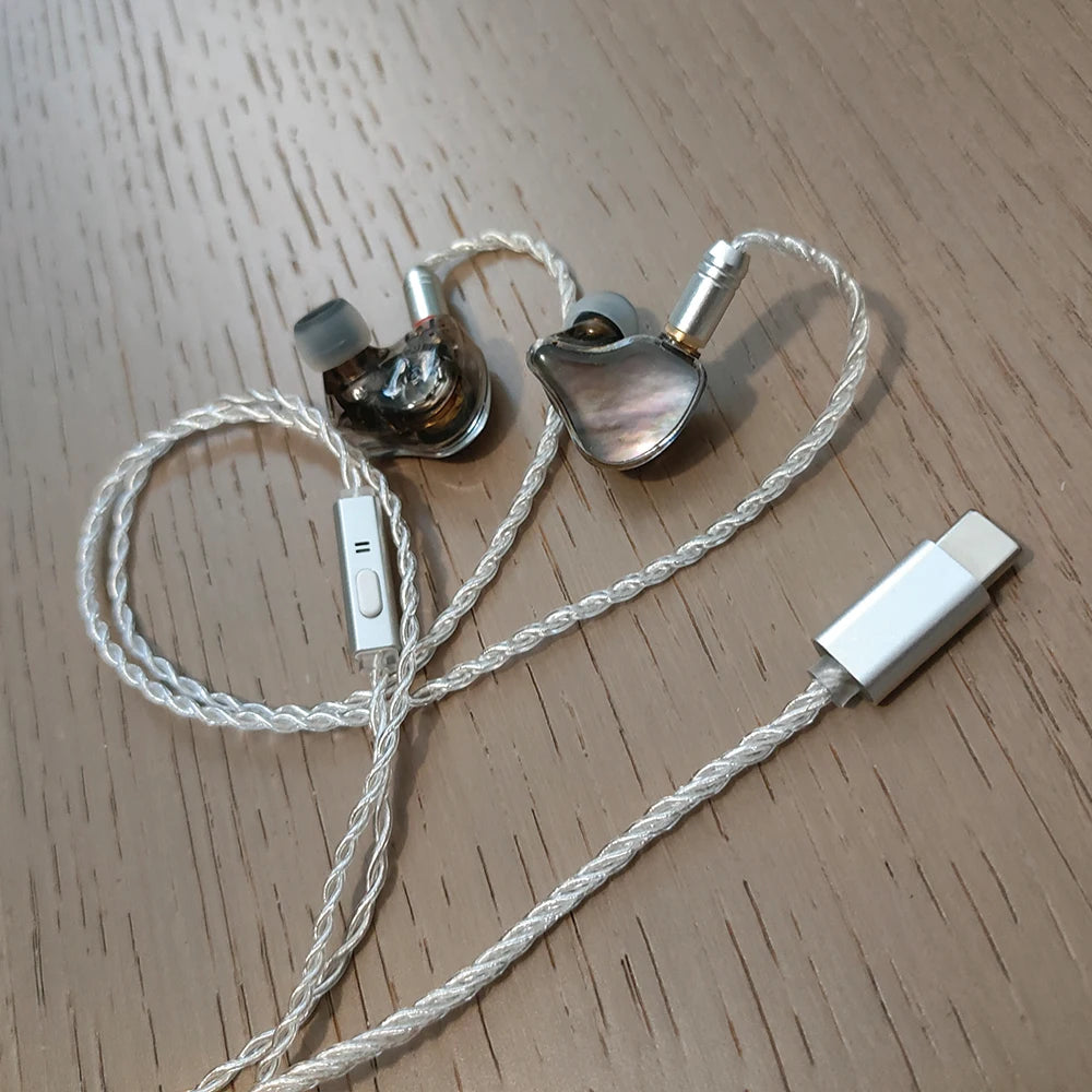 ELFINEAR USB-C CX31993 DAC AMP Cable Dongle Headphone DAC Sound amplifier TYPE C To MMCX TYPE C To 2Pin 0.78Pin