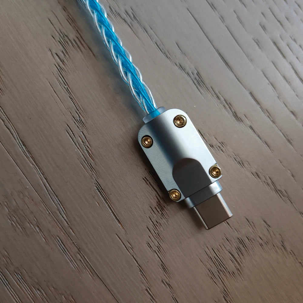USB-C HiFi Digital Audio Module Amp Dongle Headphone DAC Sound amplifier CB5100 & CS43131 Chips, 384kHz/32bit DSD256