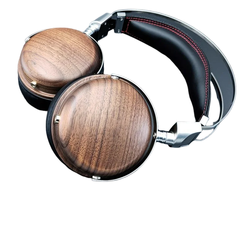 DIY Walnut Headphone Shell Kit for Headphones. Accessories for Over-Ear Headphones