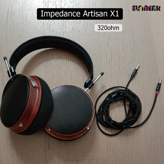 DIY 320Ω High-Impedance Open-Back Headphones - ELFINEAR 2.0 Tuned, 180° Surround Sound for Classical Music Lovers