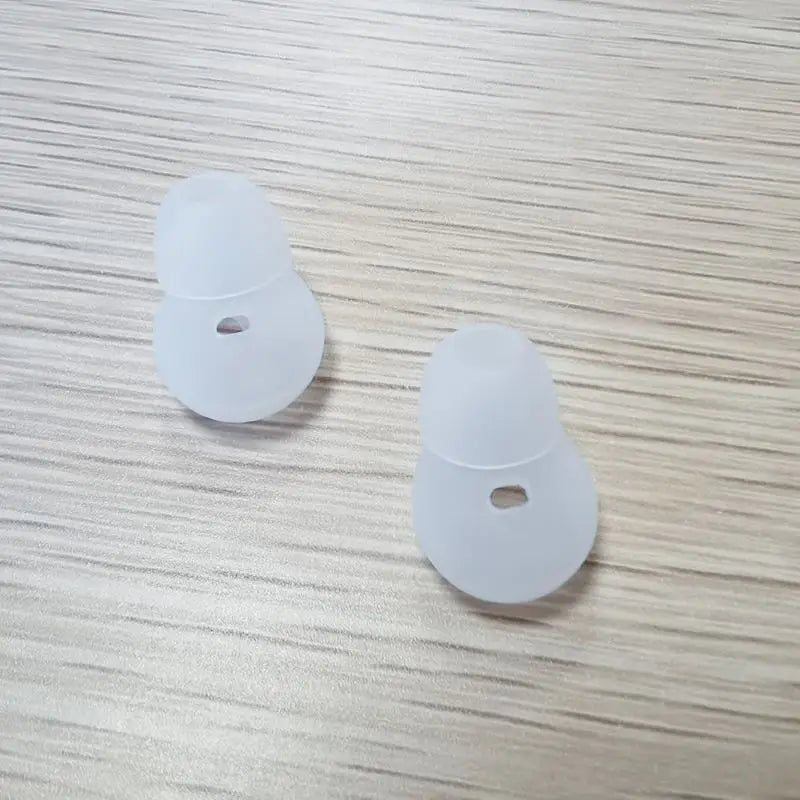 Silicone earbud tips specifically designed for flat-head earphones Apple Earbuds