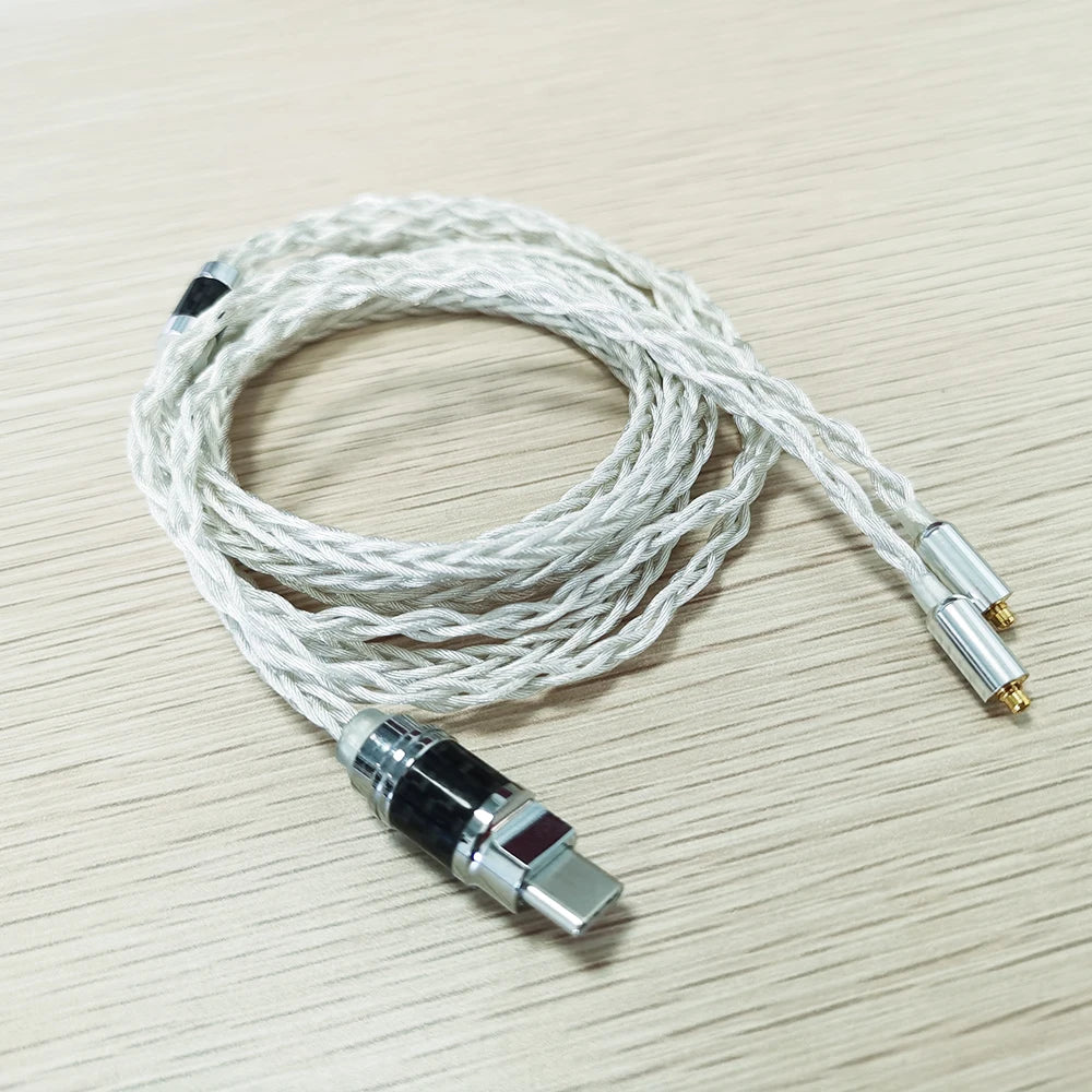 ELFINEAR DAC AMP Cable USB-C to MMCX- High-Quality Audio for Audiophiles and Musicians
