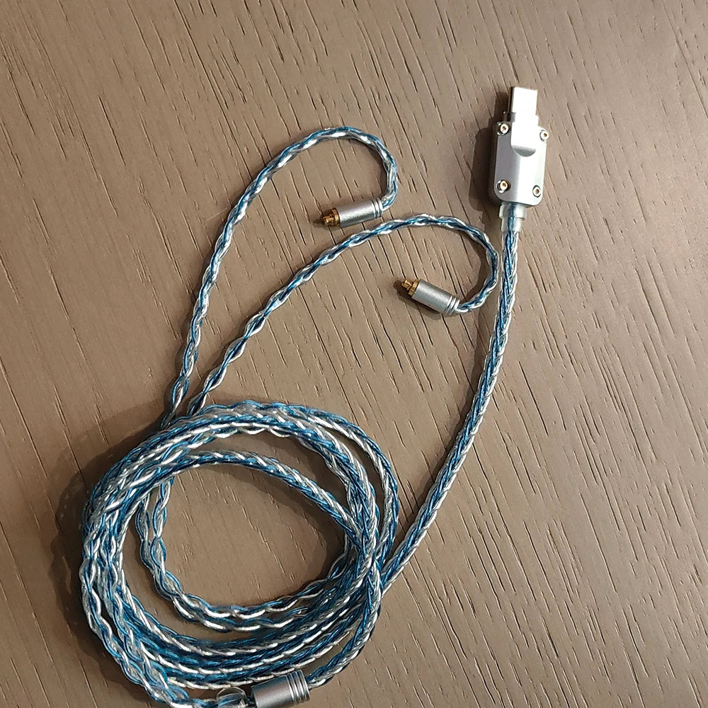 ELFINEAR DAC AMP Amplifier Adaptor Dongle Cable TYPE C to MMCX,0.78 2pin,0.78 2Pin Long,A2DC,QDC,AFZ,IM Series Connectors