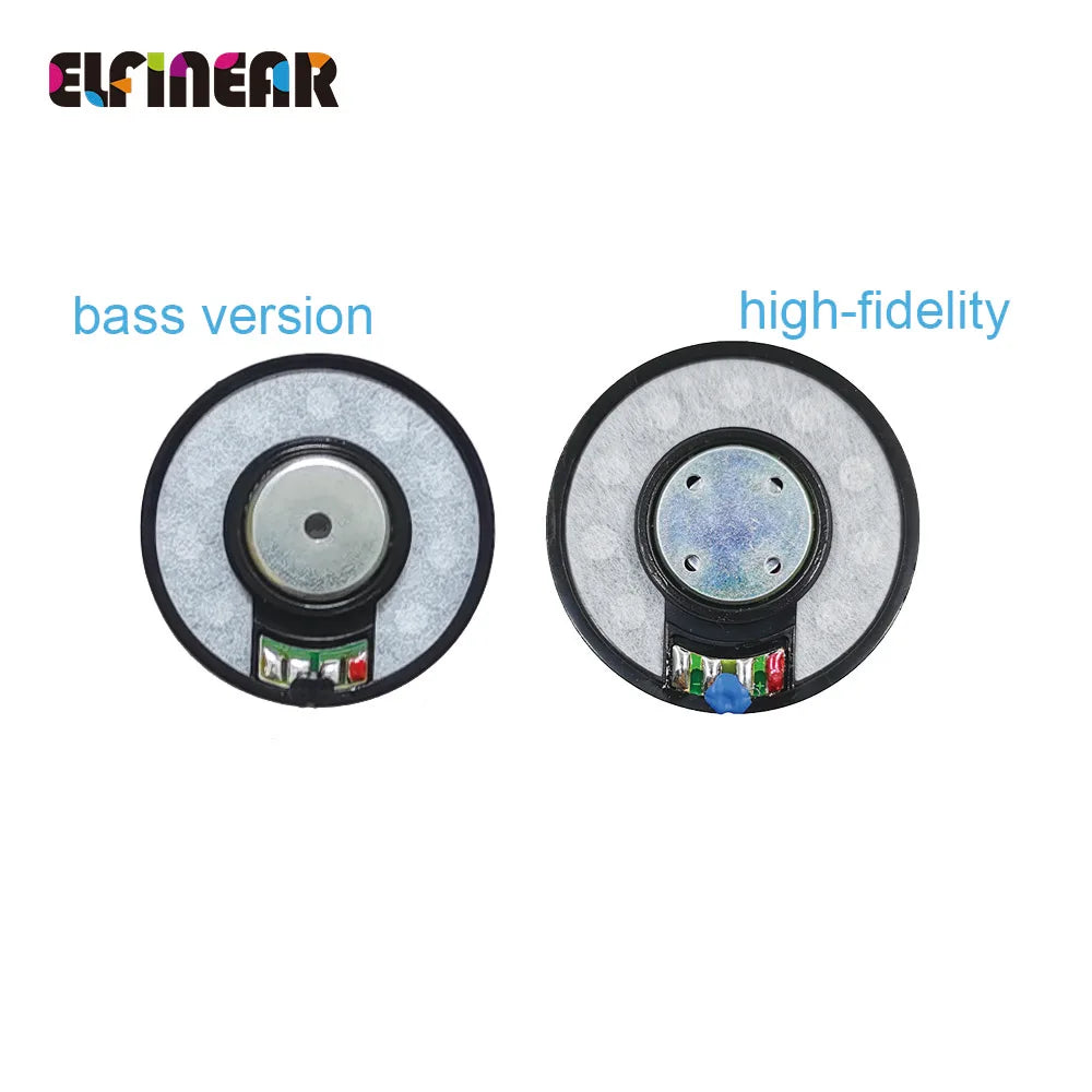 ELFINEAR HiFi 50mm Low Impedance Earphone & Headphone Drivers Accessories For Gaming Headset