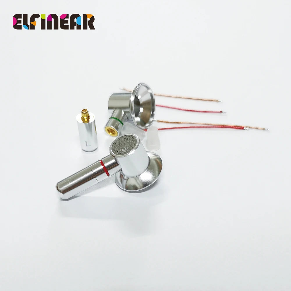 ELFINEAR Professional 14.8MM MMCX Headphone Speaker Driver Shells with Housing Cases (Includes MMCX Male Connectors)