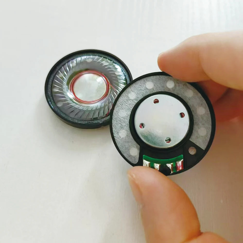 Elfinear 40mm DIY Headphone Drivers - Graphene, 16-Core/N35 & 20-Core/N52, Customizable Tuning, Mid-Low or Mid-High Focus