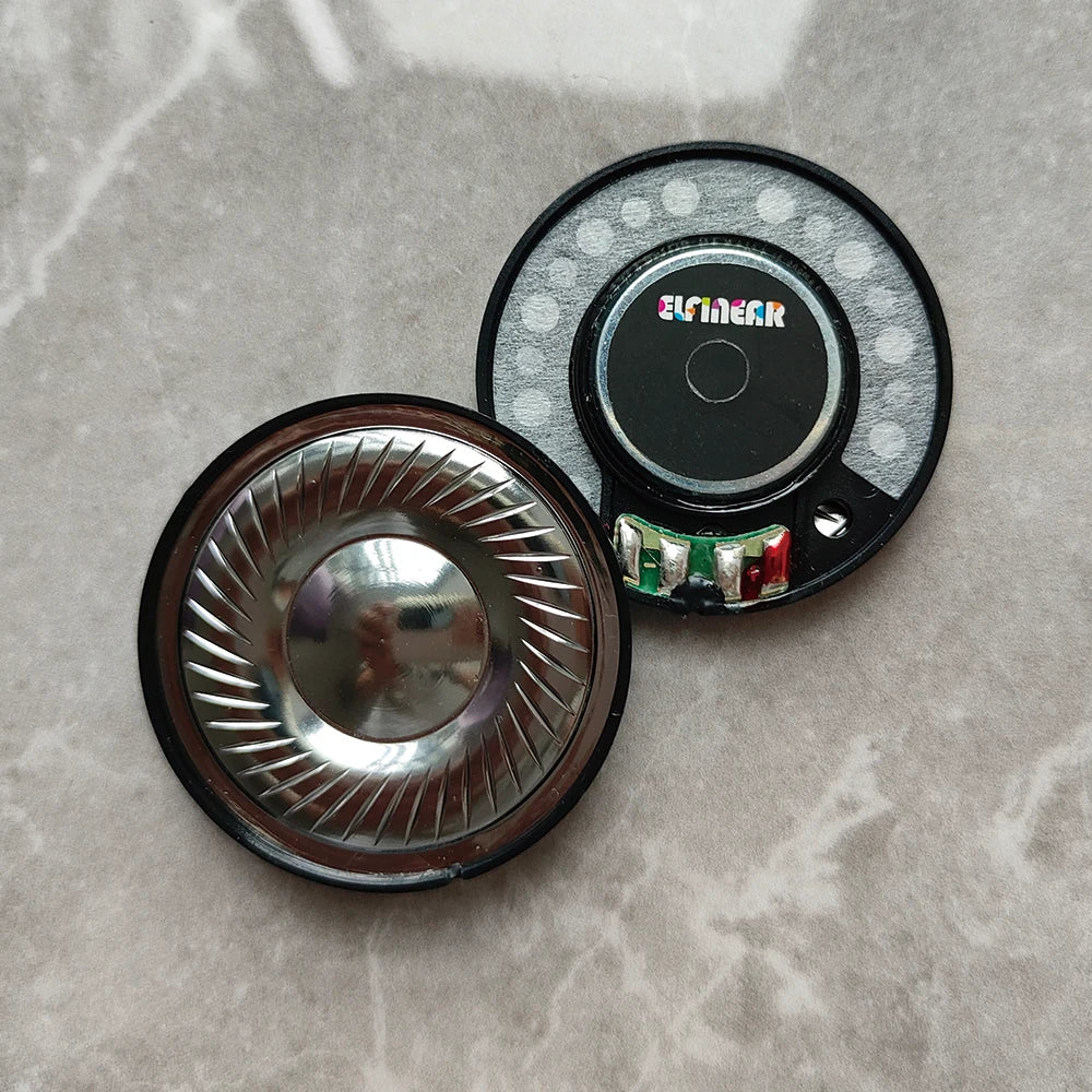 ELFINEAR Professional Titinium 40mm Headphone Speaker Units Ideal for Audio Enthusiasts and Professionals
