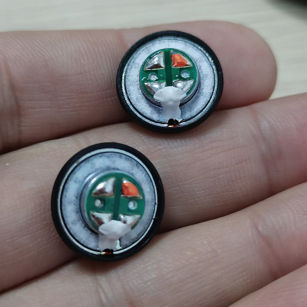 ELFINEAR 14.8MM DIY Headphone Speaker Unit - HIFI Driver Bass For Flat Head Earphones
