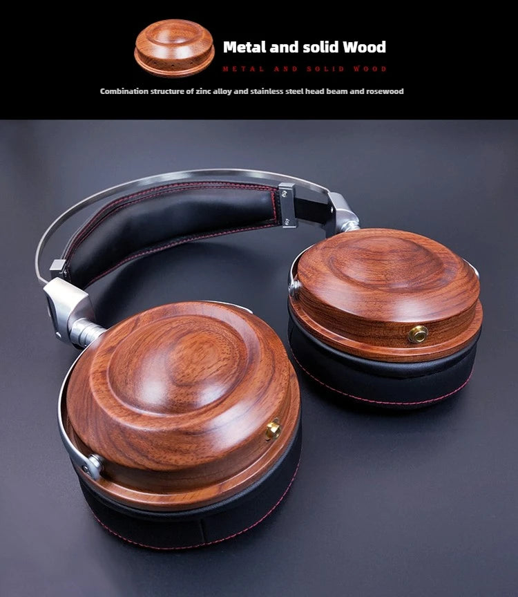 DIY Walnut Headphone Shell Kit for Headphones. Accessories for Over-Ear Headphones