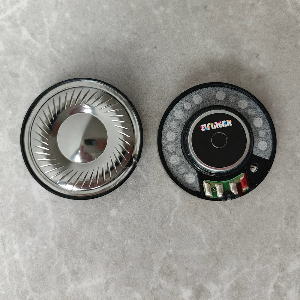 ELFINEAR Professional Titinium 40mm Headphone Speaker Units Ideal for Audio Enthusiasts and Professionals